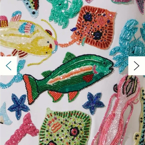 Oceanus Arizona beaded one piece swimsuit - Picture 6 of 7